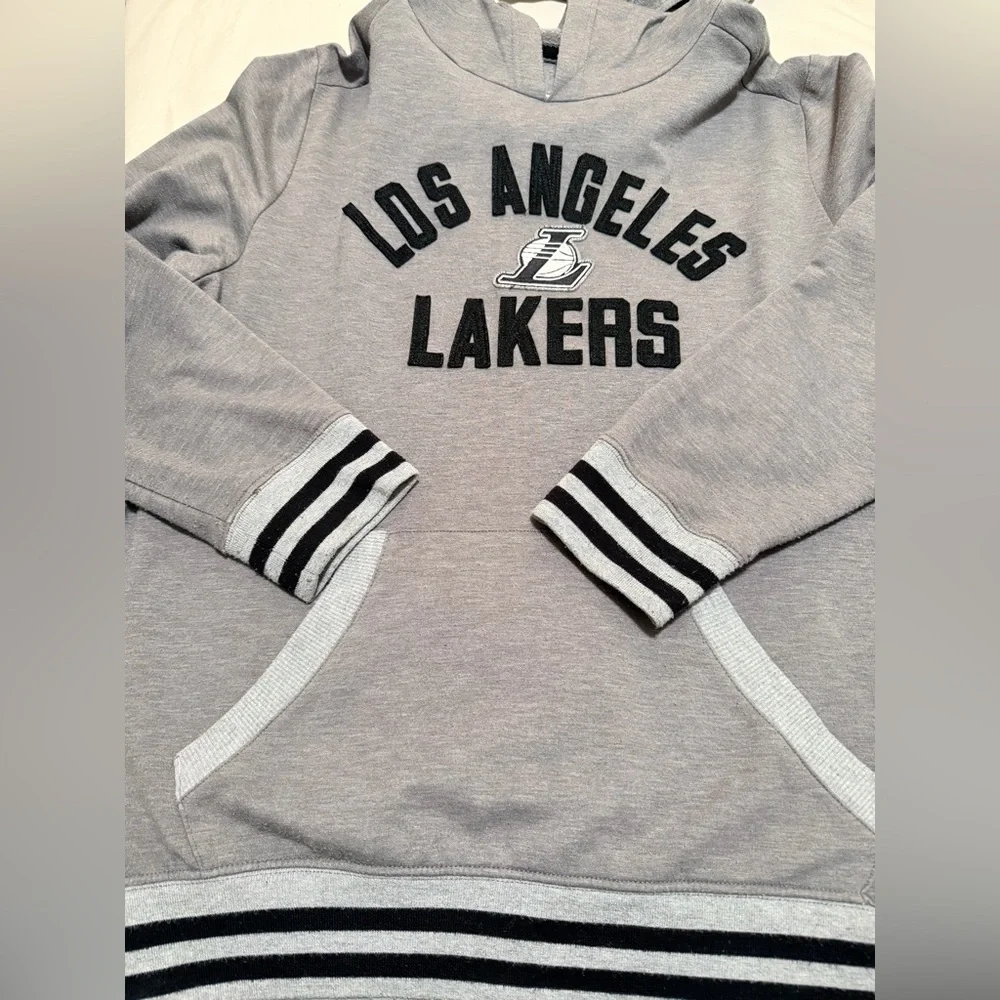 Fanatics Los Angeles Lakers Vintage Throwback Hoodie - Picture 5 of 6